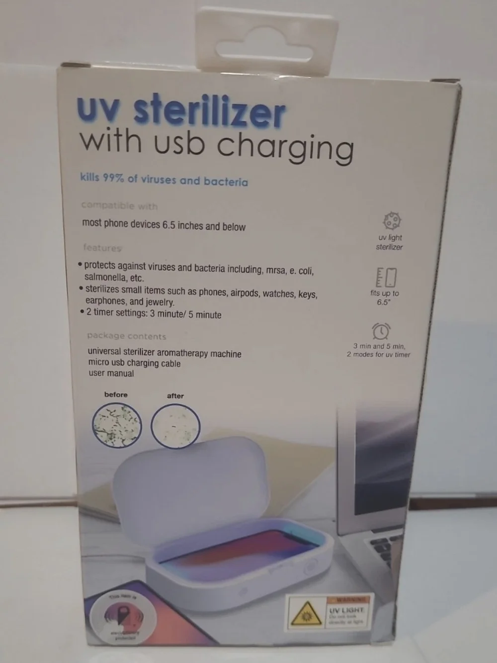 Pure Mobile white uv